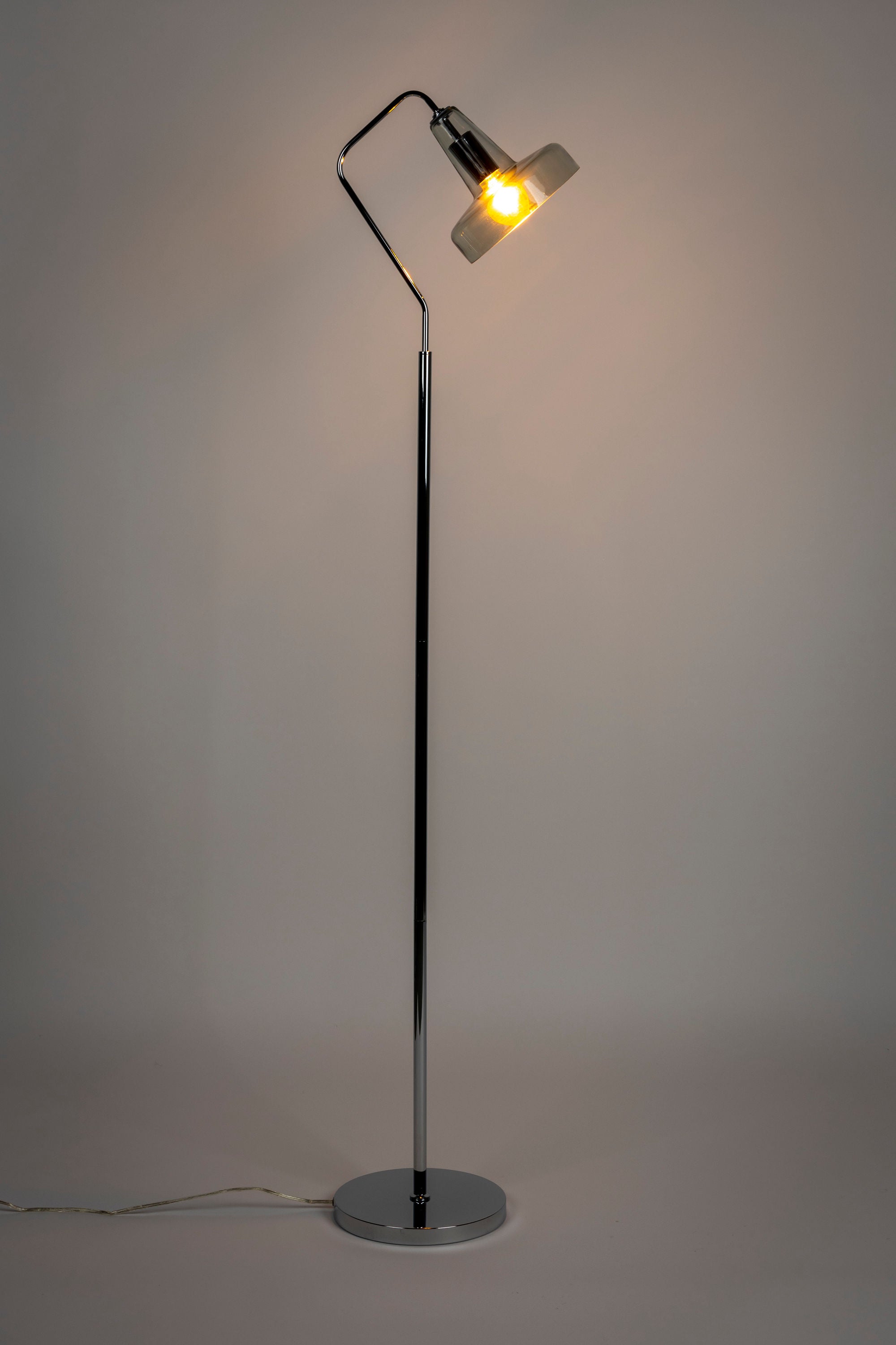Anshin Green Glass Floor Lamp